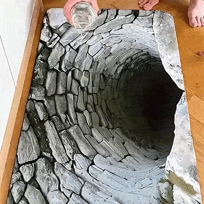 3D hatás működés közben