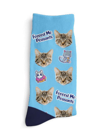 Személyre szabott zoknik - Etess meg