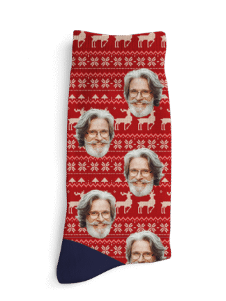 Személyre szabott zoknik - Karácsonyi pulóver