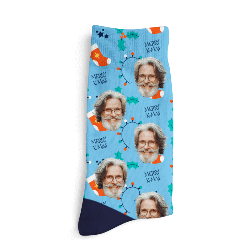 Személyre szabott zoknik - Boldog karácsonyt