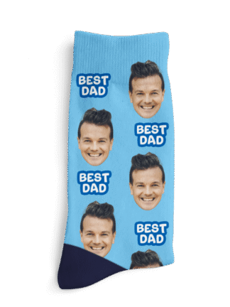 Személyre szabott zoknik - A legjobb apa