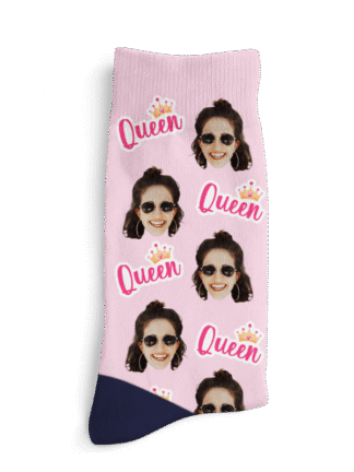 Személyre szabott zoknik - Királynő