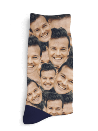 Személyre szabott zoknik - Arckavalkád