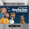 Személyre szabható lábtörlő - Otthon, de aranyos