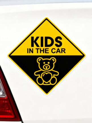 Biztonsági matrica – Kids in the car (15x15 cm)