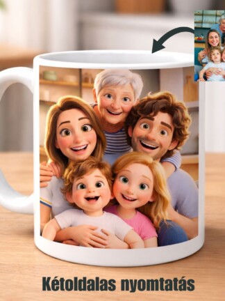 Személyre szabott animált bögre