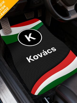 Személyre szabott autószőnyeg – Országzászló