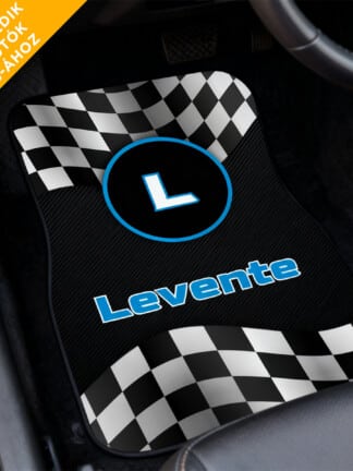 Személyre szabott autószőnyegek – Verseny motívummal