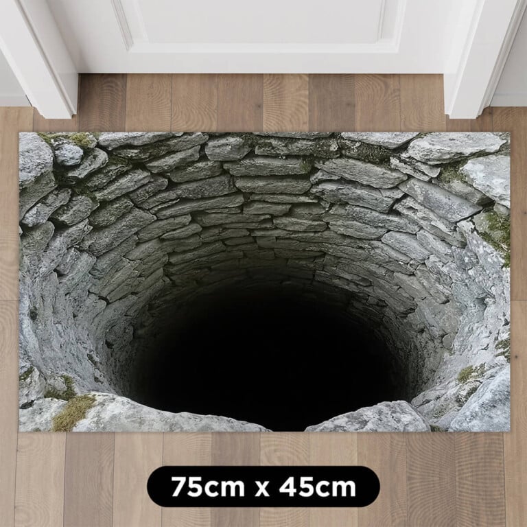 Személyre szabott lábtörlő – 3D illúzióval