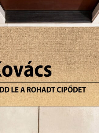Personalised doormat - Remove your shoes
