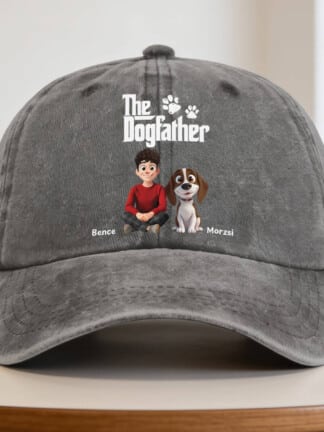Személyre szabott sapka - The dogfather