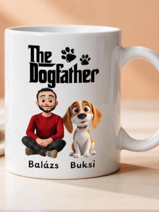 Egyedi bögre - The Dogfather