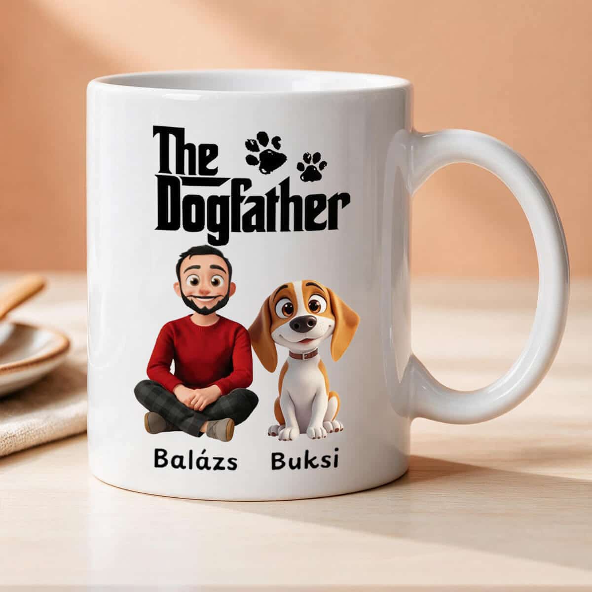 Egyedi bögre - The Dogfather